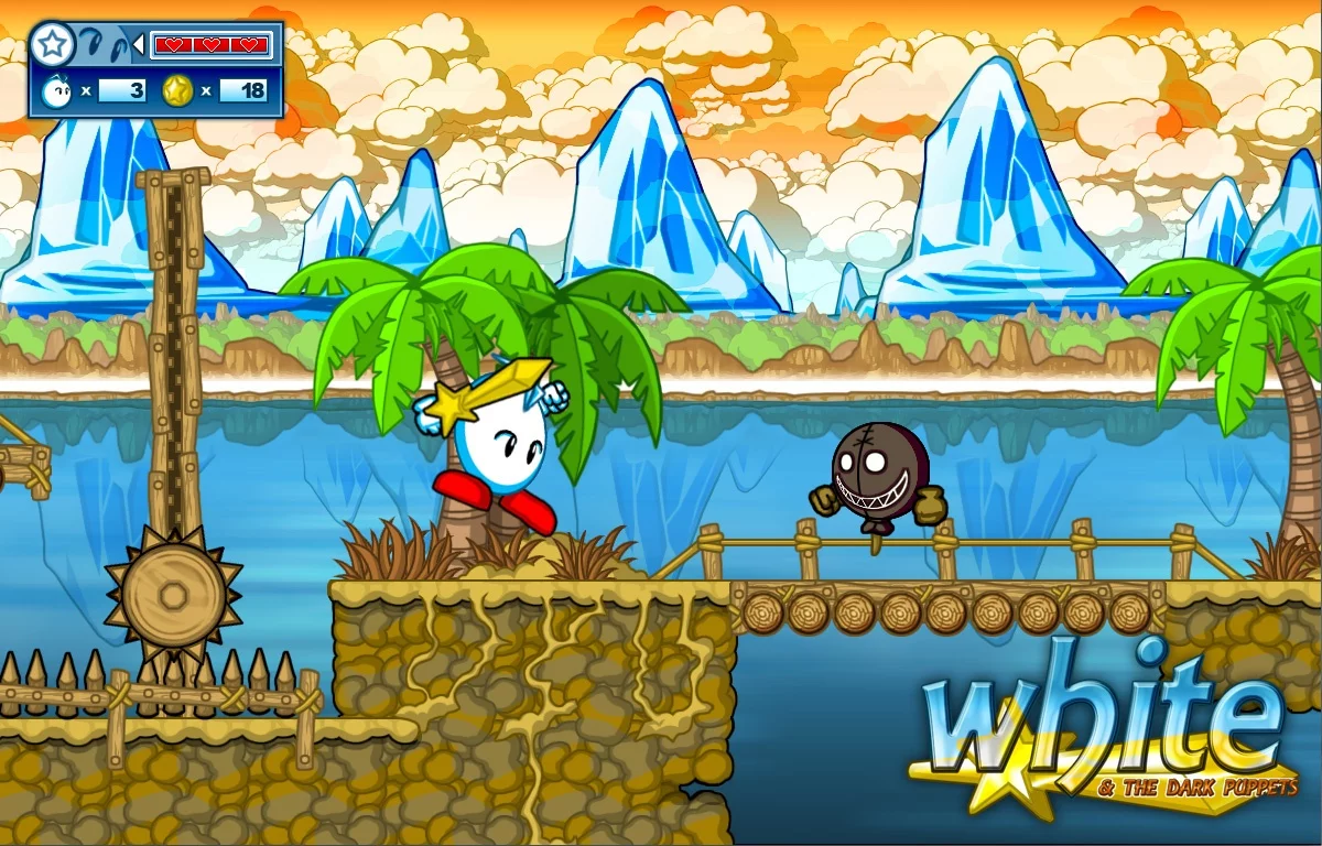 Изображение игры: White & the Dark Puppets