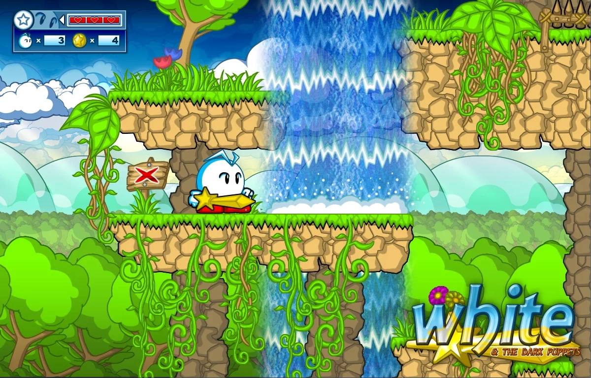 Изображение игры: White & the Dark Puppets
