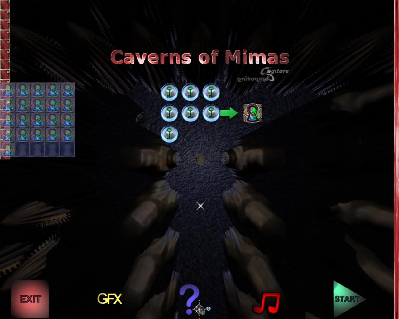 Изображение игры: Caverns of Mimas