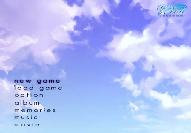 Изображение игры: Wind: A Breath of Heart
