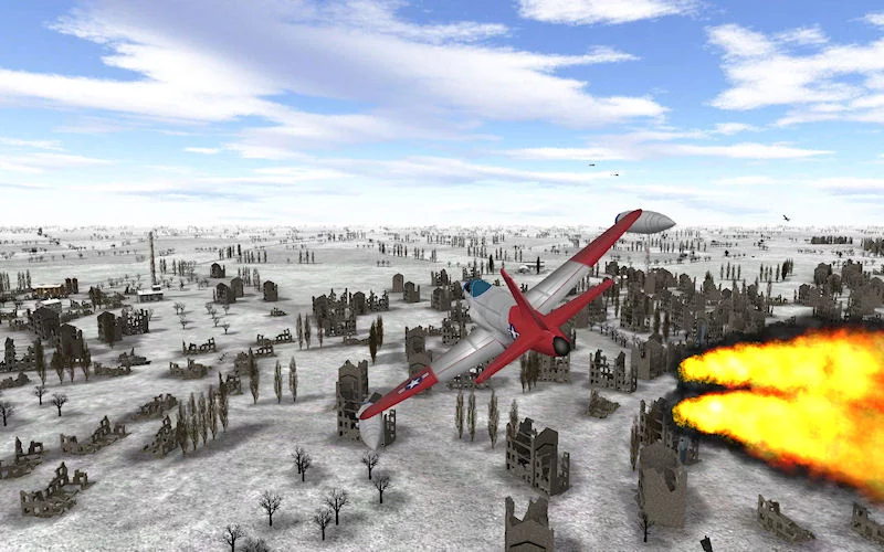 Изображение игры: Airstrike Eagles of World War II