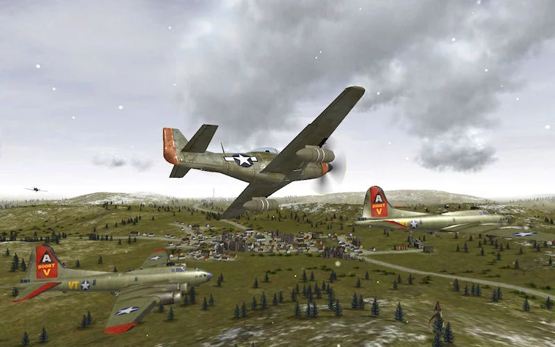 Изображение игры: Airstrike Eagles of World War II