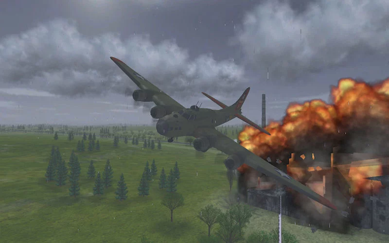 Изображение игры: Airstrike Eagles of World War II