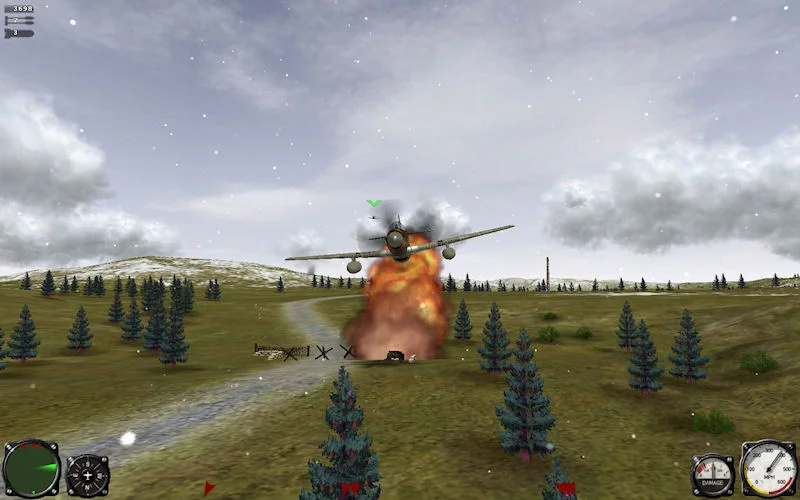 Изображение игры: Airstrike Eagles of World War II