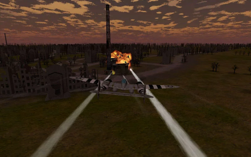 Изображение игры: Airstrike Eagles of World War II