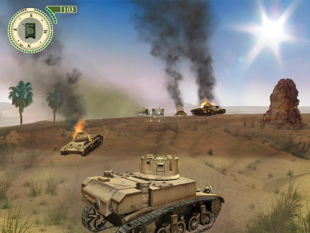 Изображение игры: Tank Combat