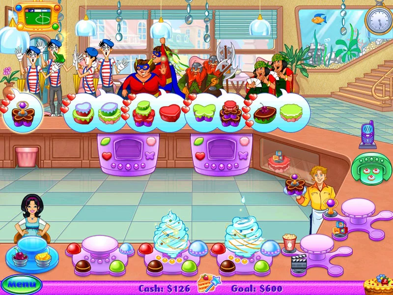 Изображение игры: Cake Mania: Lights, Camera, Action!