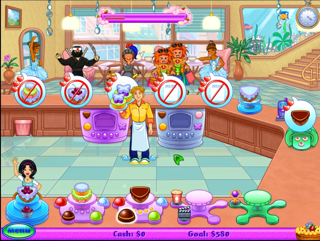 Изображение игры: Cake Mania: Lights, Camera, Action!