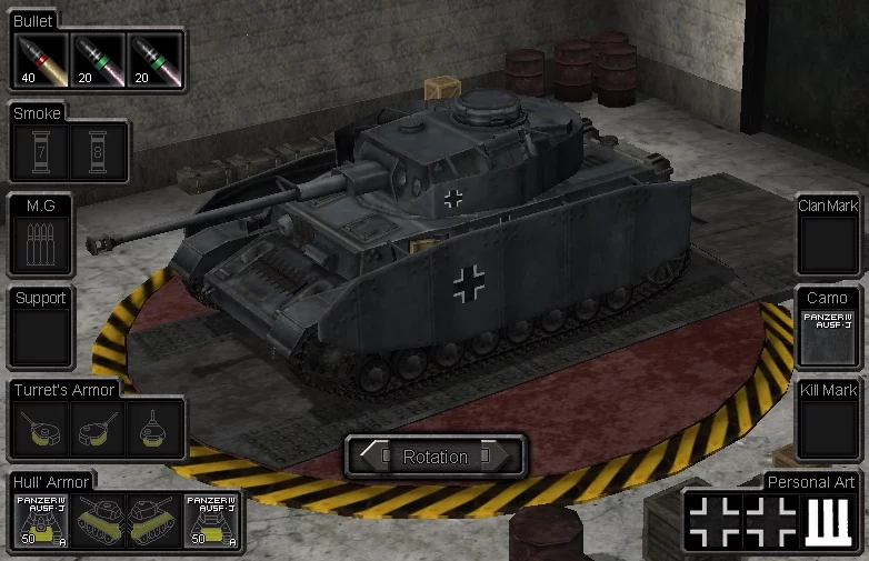 Изображение игры: Tank Ace