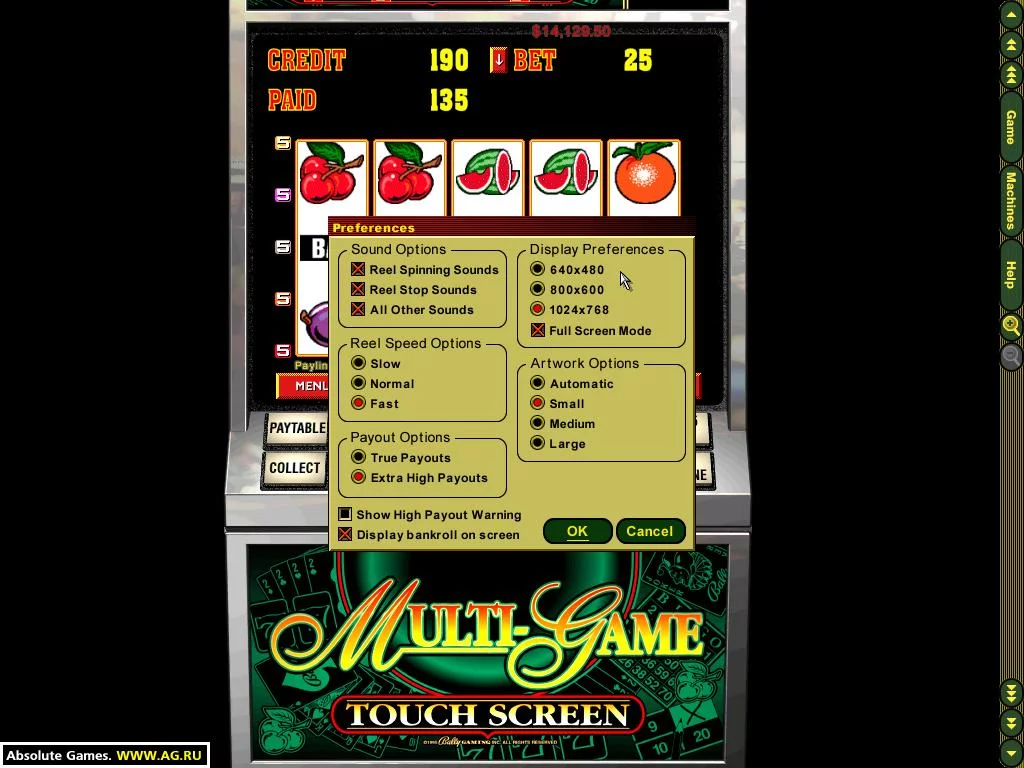 Изображение игры: Slots from Bally Gaming