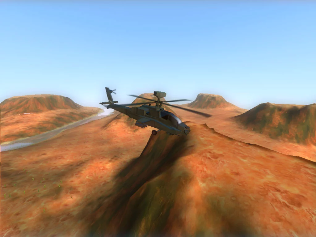 Изображение игры: Chopper Battle