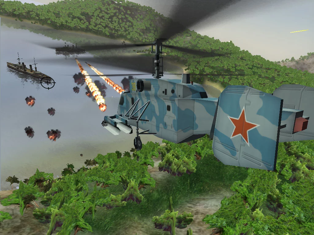Изображение игры: Chopper Battle