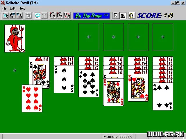 Изображение игры: Solitaire Devil