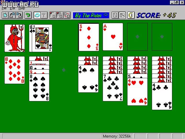 Изображение игры: Solitaire Devil