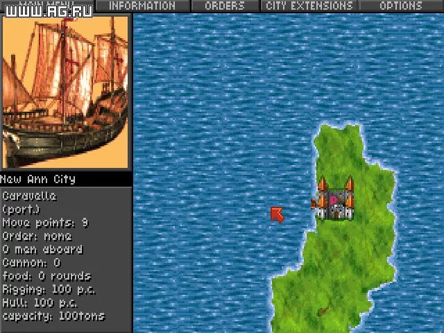 Изображение игры: Voyages of Discovery