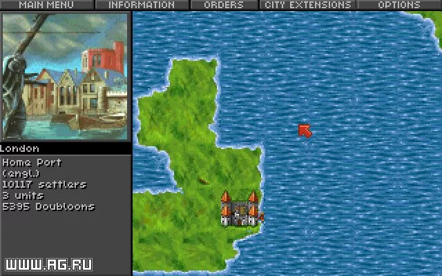 Изображение игры: Voyages of Discovery