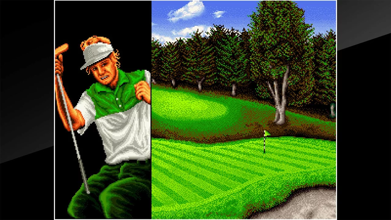 Изображение игры: ACA NEOGEO TOP PLAYER'S GOLF