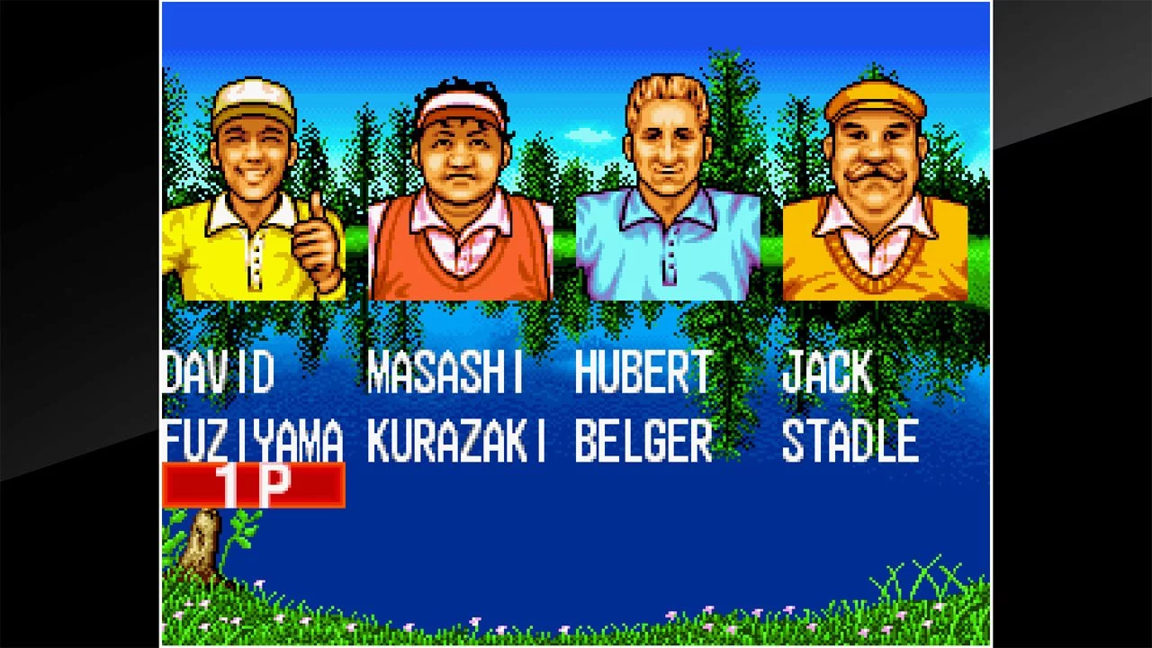 Изображение игры: ACA NEOGEO TOP PLAYER'S GOLF