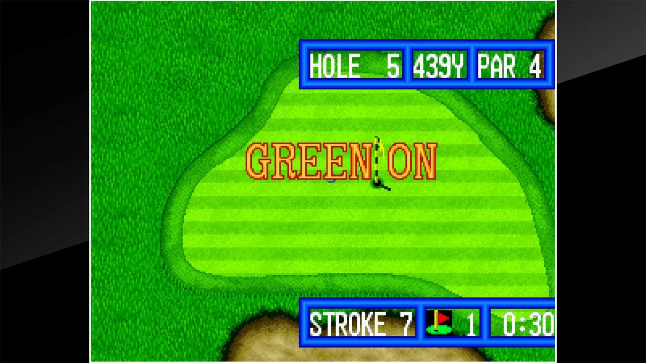 Изображение игры: ACA NEOGEO TOP PLAYER'S GOLF