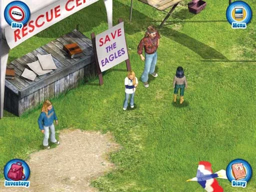Изображение игры: American Girl: Julie Saves the Eagles