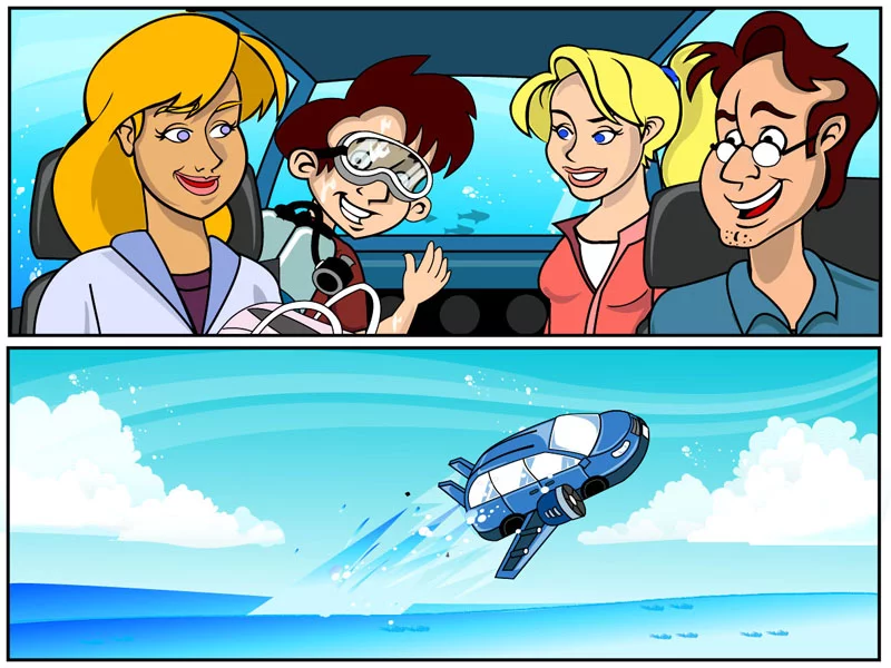 Изображение игры: The Tuttles: Madcap Misadventures