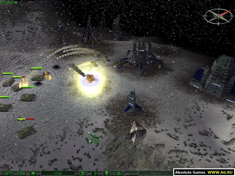 Изображение игры: Earth 2150: Escape from the Blue Planet