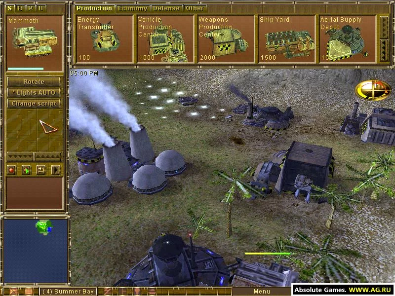 Изображение игры: Earth 2150: Escape from the Blue Planet
