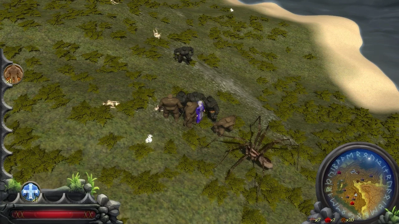 Изображение игры: Golem Crusades