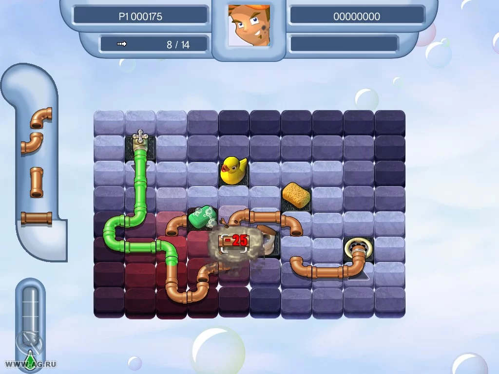 Изображение игры: Pipe Mania (2008)