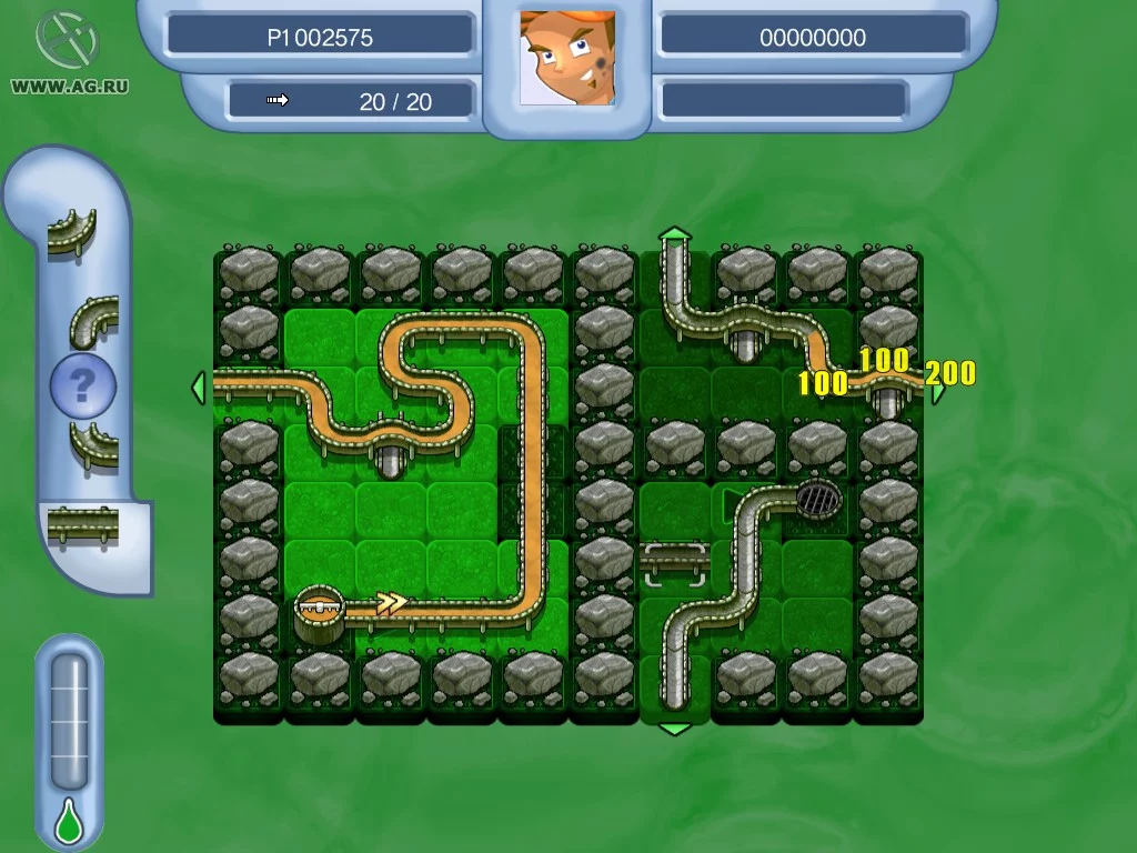 Изображение игры: Pipe Mania (2008)