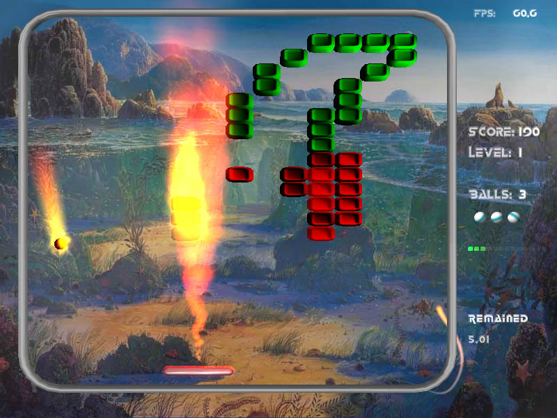 Изображение игры: Arkanoid 4000
