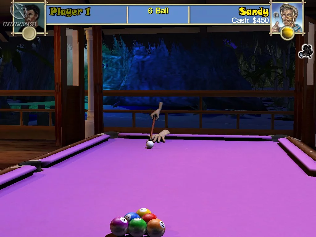 Изображение игры: Archer Maclean's Pool Paradise