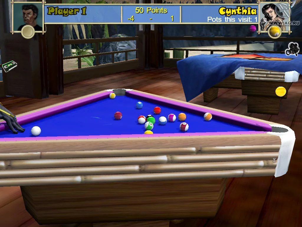 Изображение игры: Archer Maclean's Pool Paradise