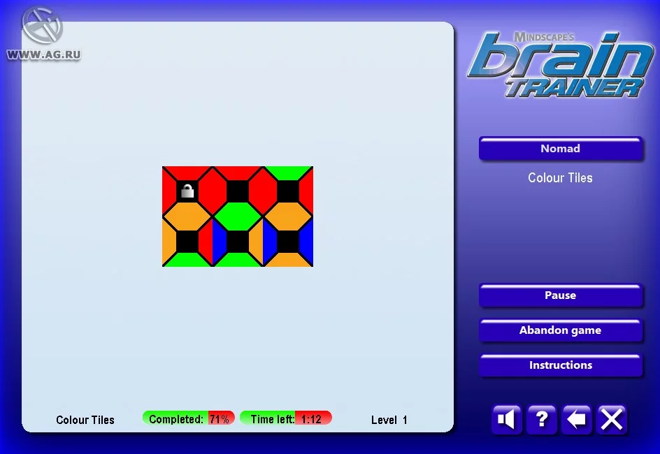 Изображение игры: Mindscape's Brain Trainer