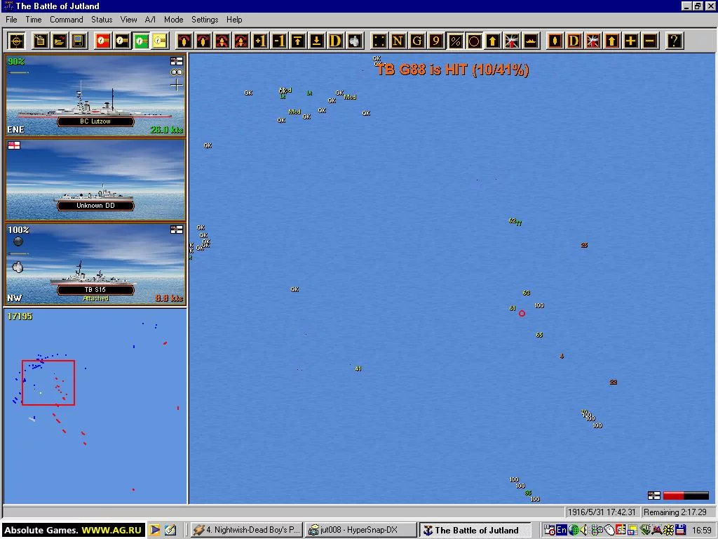 Изображение игры: Naval Campaigns 1: Jutland