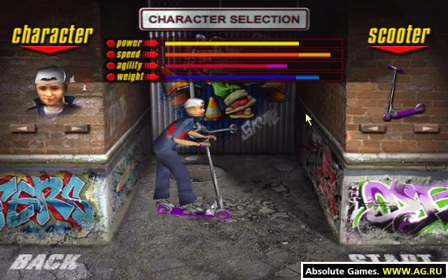 Изображение игры: X-Scooter