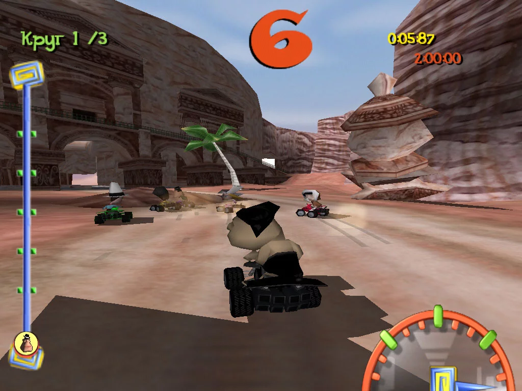 Изображение игры: Toon Quad