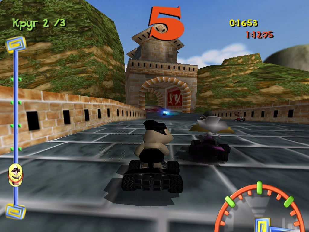 Изображение игры: Toon Quad
