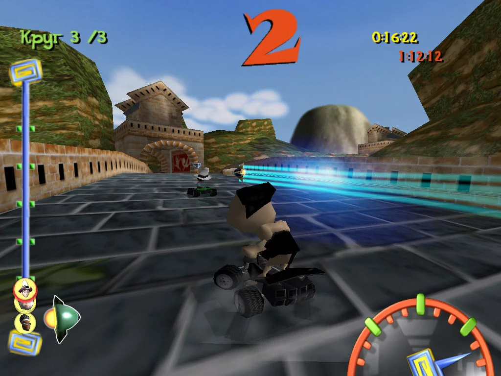 Изображение игры: Toon Quad