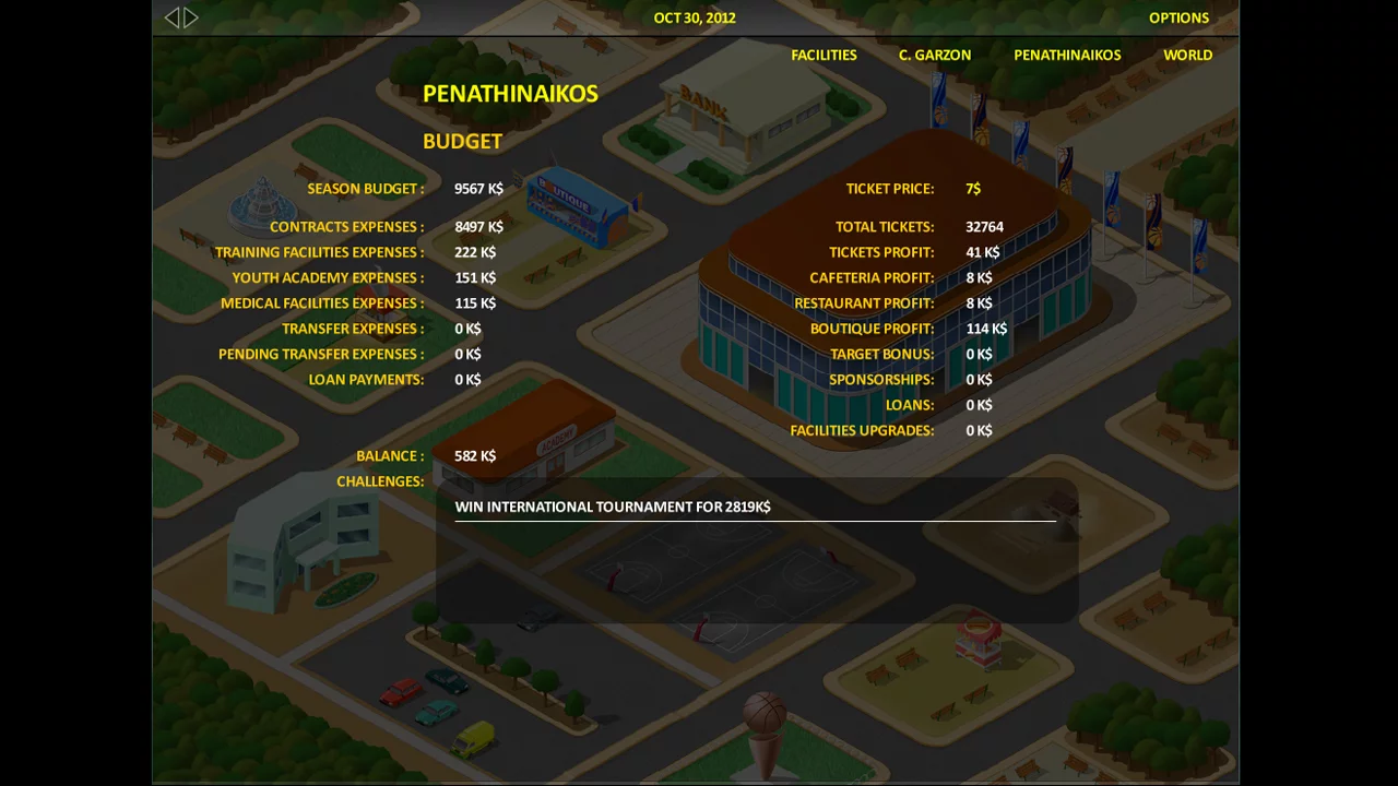 Изображение игры: World Basketball Manager 2013