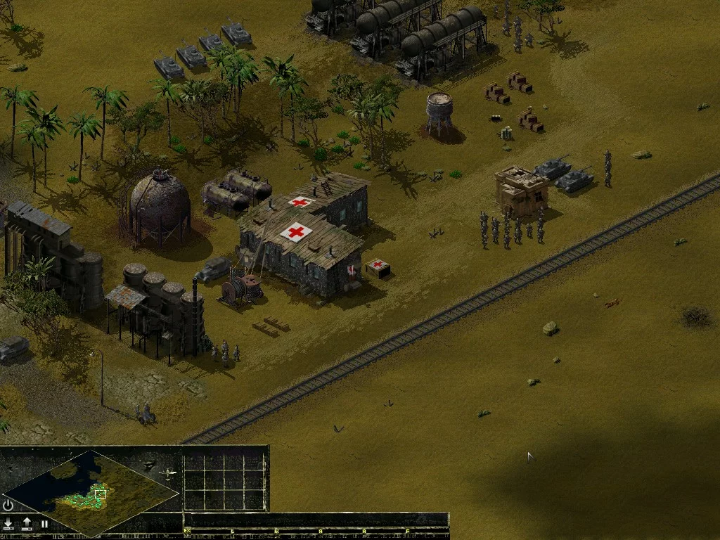 Изображение игры: Sudden Strike: Resource War