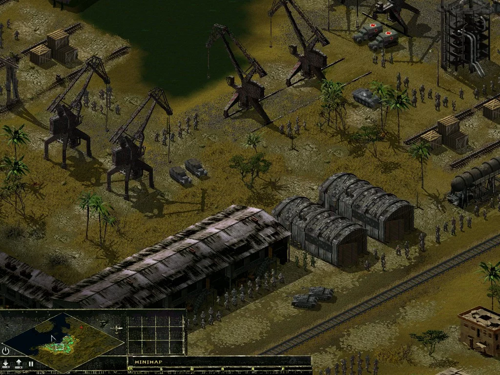 Изображение игры: Sudden Strike: Resource War