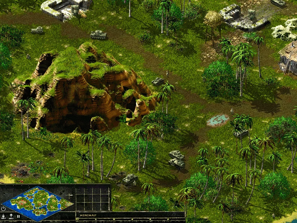 Изображение игры: Sudden Strike: Resource War