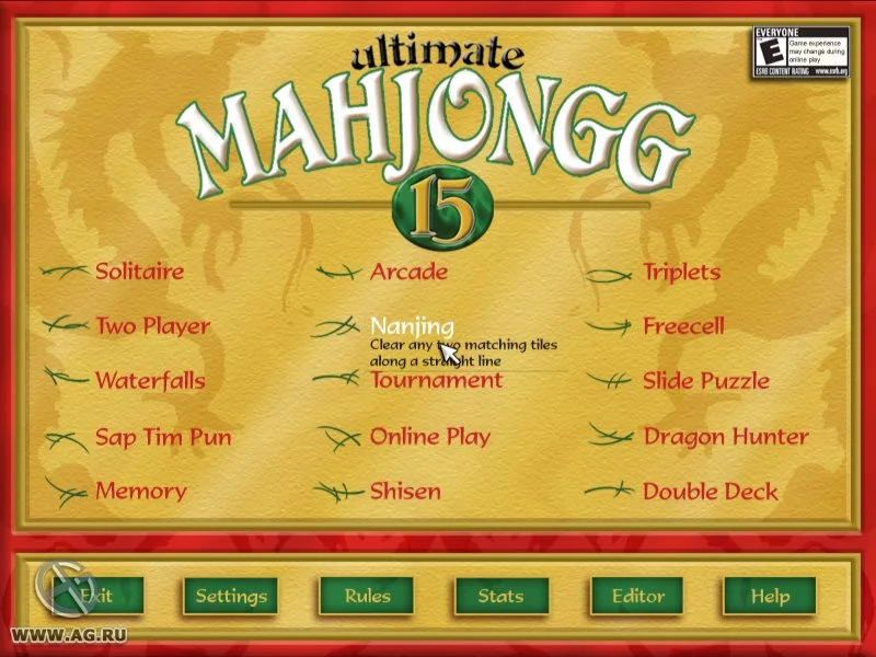 Изображение игры: Ultimate Mahjongg 15