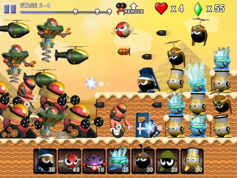 Изображение игры: Mini Robot Wars