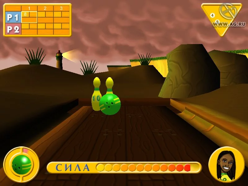 Изображение игры: Party Bowling
