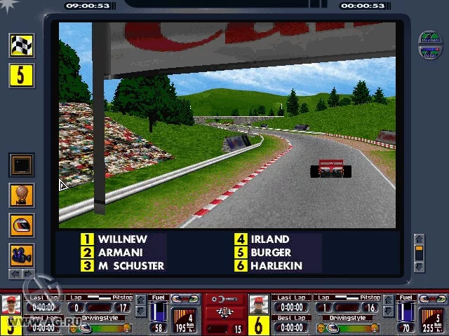 Изображение игры: F1 Manager Professional