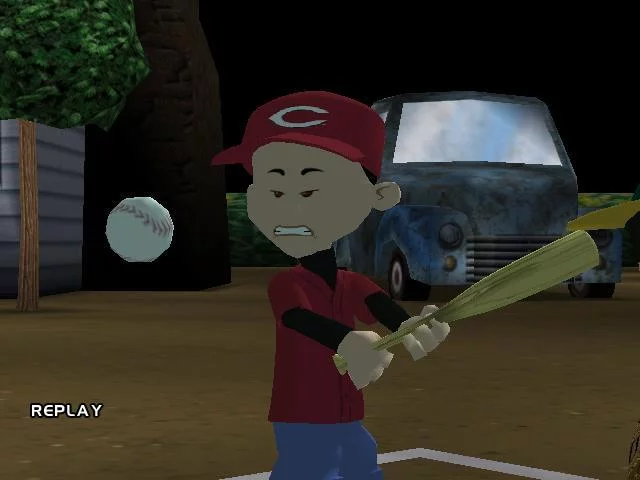 Изображение игры: Backyard Baseball 2005