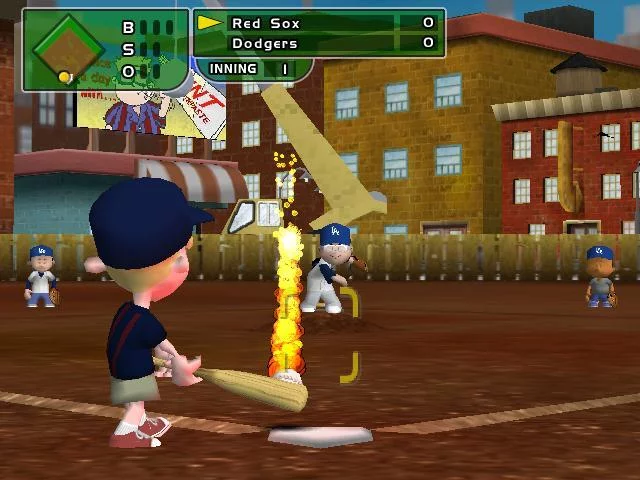 Изображение игры: Backyard Baseball 2005