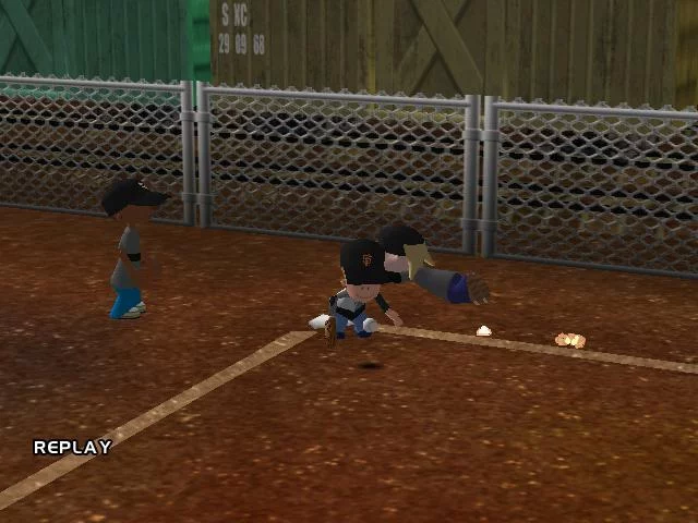 Изображение игры: Backyard Baseball 2005